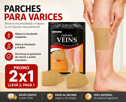 Parches AntiVárices 2x1 — 24 Parches
